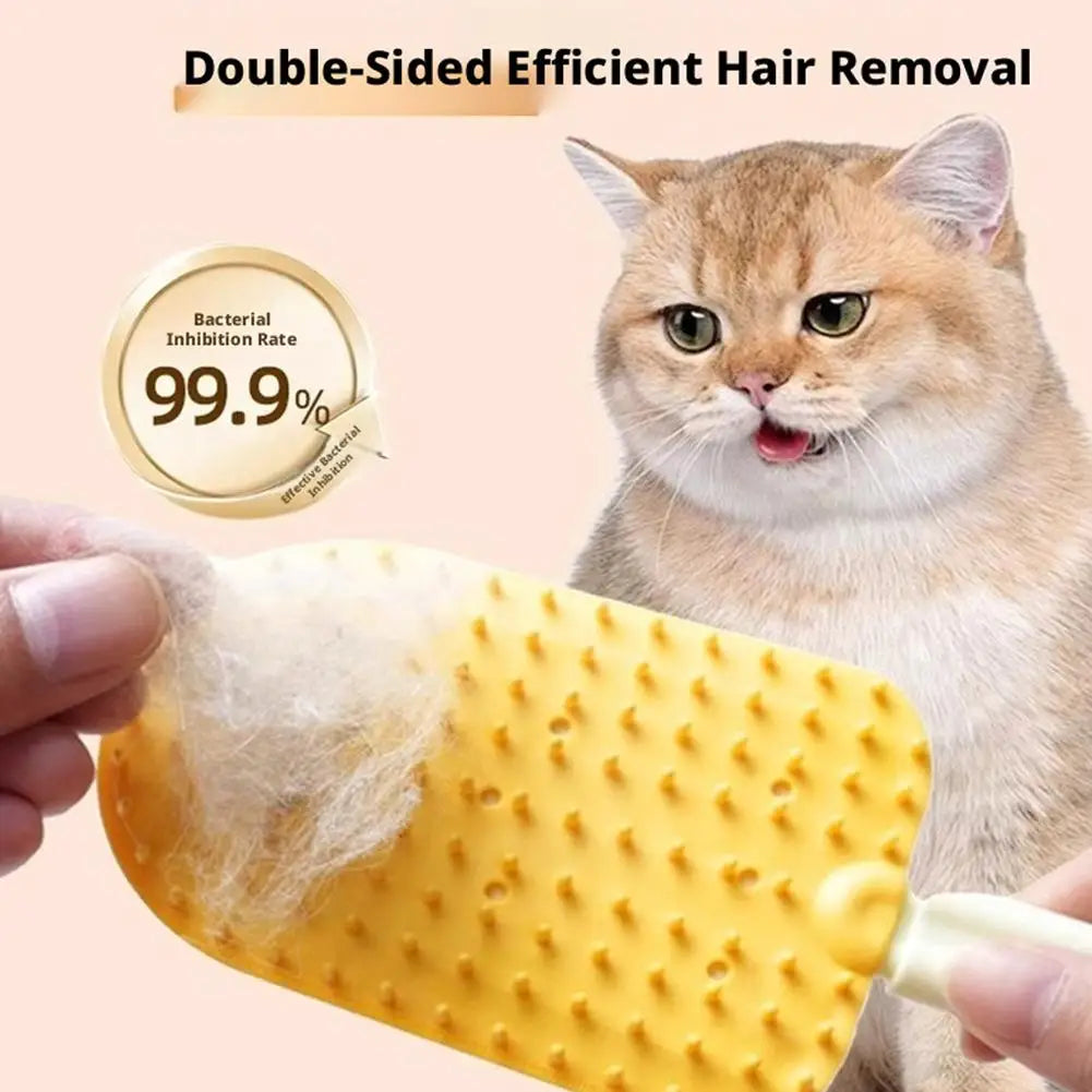 Dual-Sided Pet Grooming Brush Detangling & Shedding Tool Hair Remover Brush for Massage Pet Grooming Tool Shedding Pet Supplies