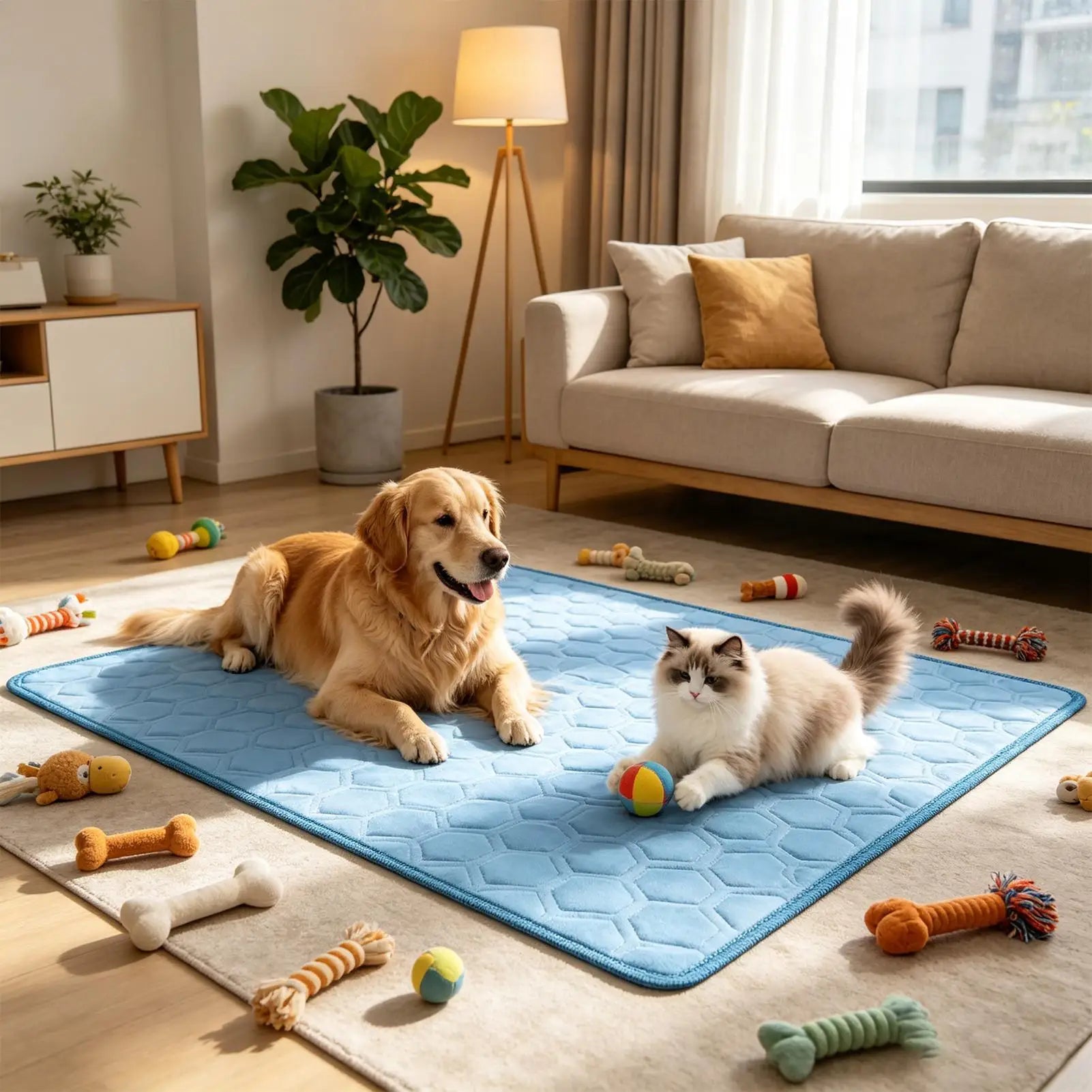 Pet Cooling Mat Summer Dog Cold Bed Extra Large For Small Big Dogs Pet Accessories Cat Durable Blanket Sofa Cat Ice Pad Blanket