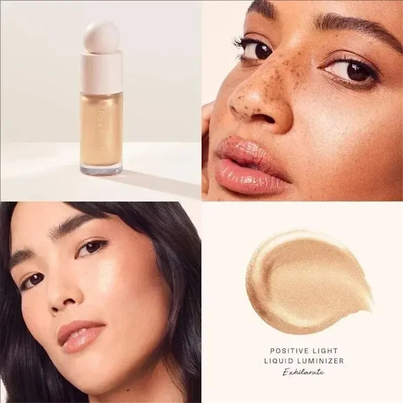 Rare Beauty Soft Pinch Dewy Liquid Blush Lightweight and Smooth Lipstick Long-lasting Gloss Rouge Pearlescent Highlight Makeup