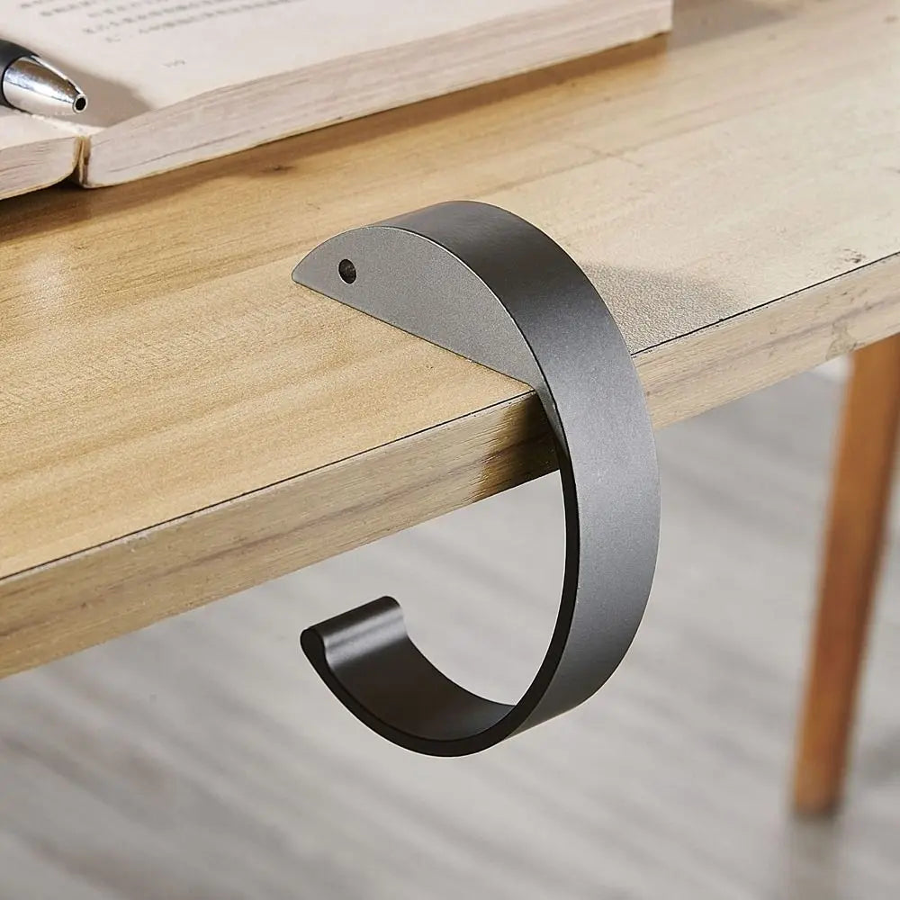 Portable Hanging Bag Hook Student Desk Side Hanging bag Artifact Removable mobile Handbag Holders Multi-functional Table Hook
