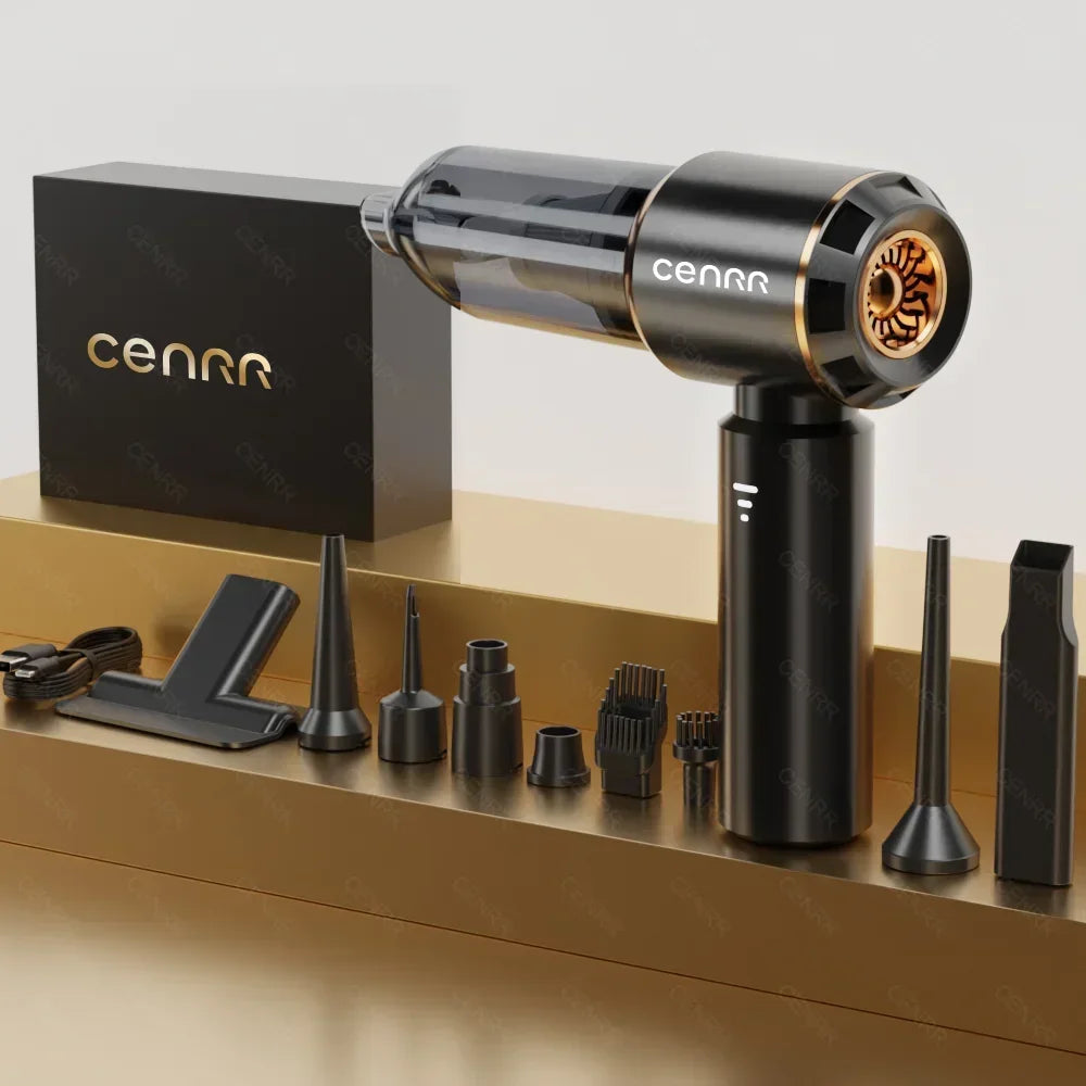 Car Vacuum Cleaner Strong Suction Cordless Wireless Cleaner Portable  HandHeld Vacuum Cleaner Cleaning Machine