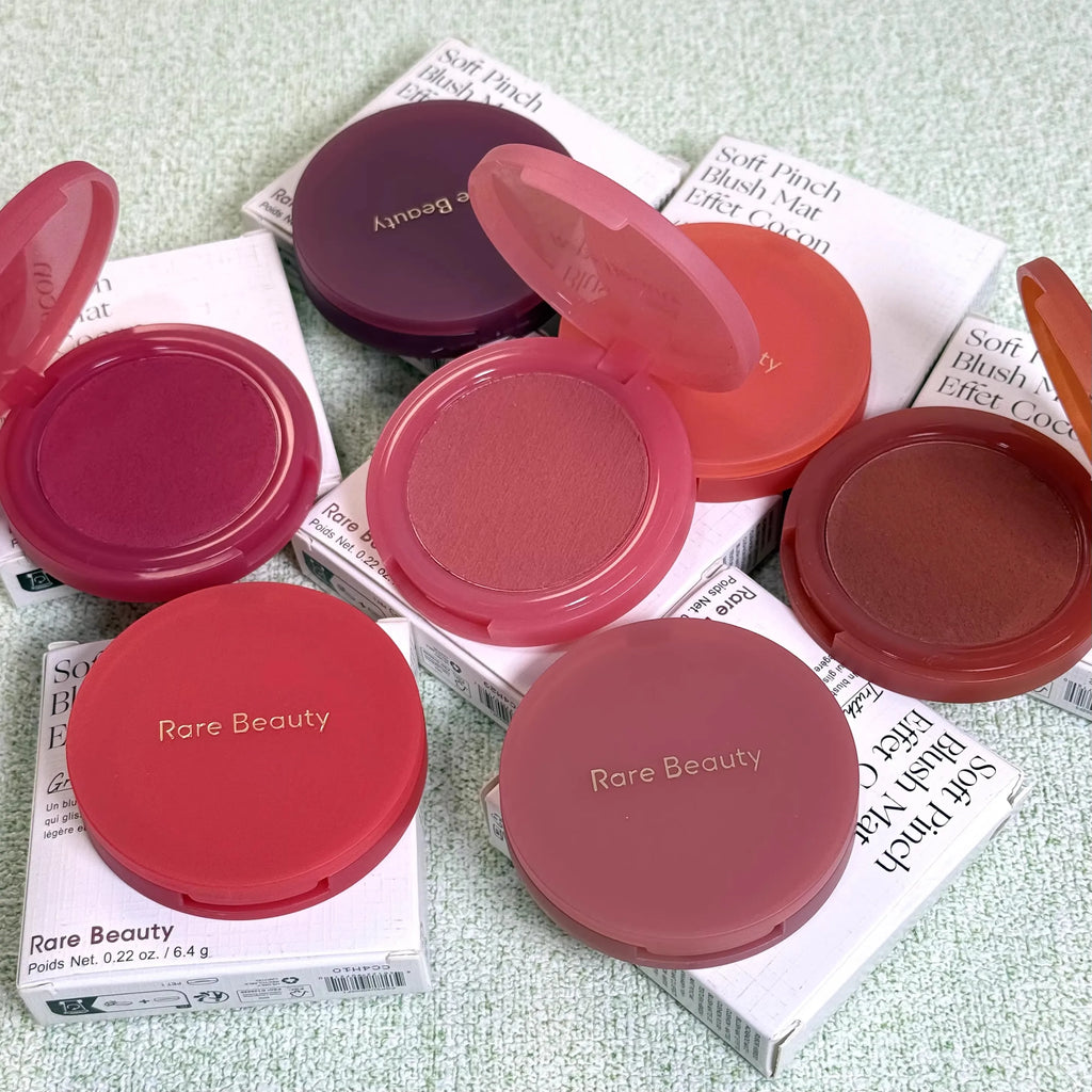 Rare Beauty Soft Pinch Dewy Liquid Blush Lightweight and Smooth Lipstick Long-lasting Gloss Rouge Pearlescent Highlight Makeup