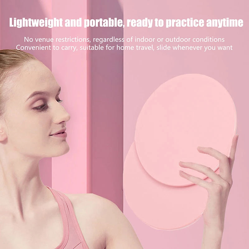 Hot  1Pair Of Fitness Sliders Abdominal Exercise Sliding Plate Pilates Yoga Gym Discs Slider Body Muscle Training Equipment