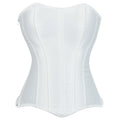 Black Corset Tops Women Victorian Lace Up Overbust Bustiers Sleeveless Gothic Body Shaper Padded Cup Corselet Streetwear