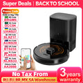 ABIR K30 Robot Vacuum Cleaner, Auto-Empty Station, Dual Lidar, 6500PA Suction,Multi-Floor Maping, Smart Home Wet Dry Appliance