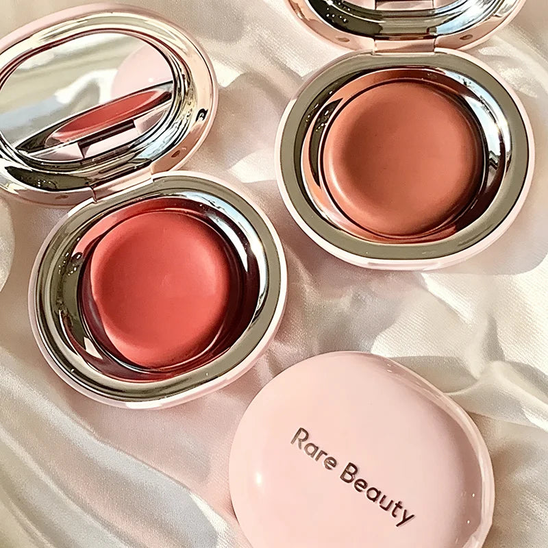 New Rare Beauty Mousse Blush Soft Texture Lasting Waterproof Glow Lightweight Cheek Makeup for All Skin Tones Women Daily Beauty