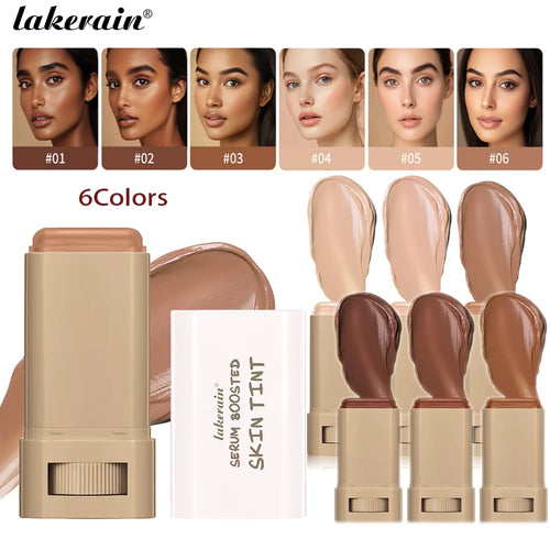 Beauty Balm Serum Boosted Skin Tint Foundation Stick Smooth Plumper Hight Coverage Travel Bronze Foundation Makeup