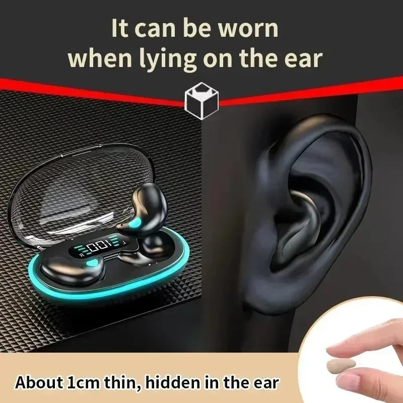 Mini Earpods Wireless Earphone Headphones Noise Reduction Sport Game Sleep Bluetooth 5.3 Earbuds HIFI Stereo Music Headset