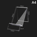 Clear Acrylic Cell Phone Stand Desk Dock Holder For Smartphone Universal Desktop Charger Support Telephone Mount