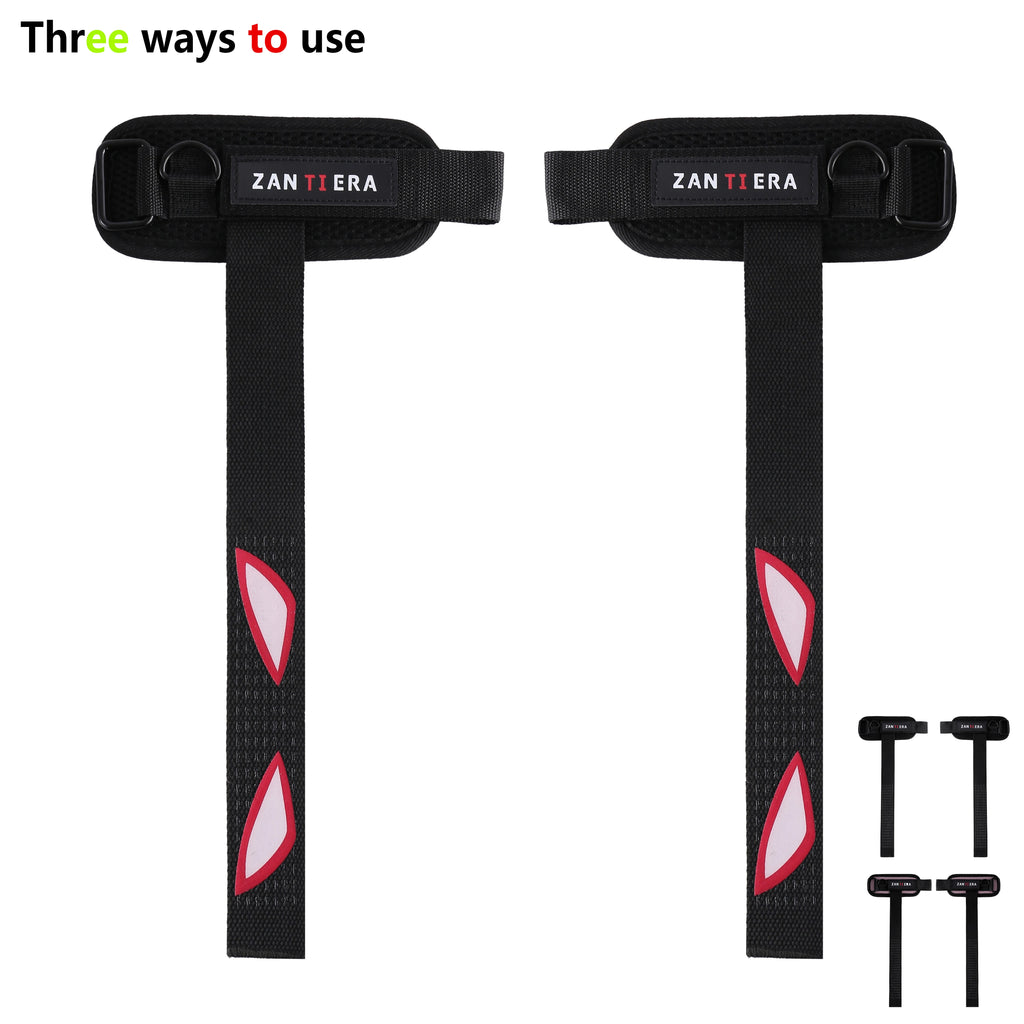 2pcs New 3-in-1 fitness aid combines a support belt, ankle strap, and wristband—a must-have for fitness training. The 3-in-1 des
