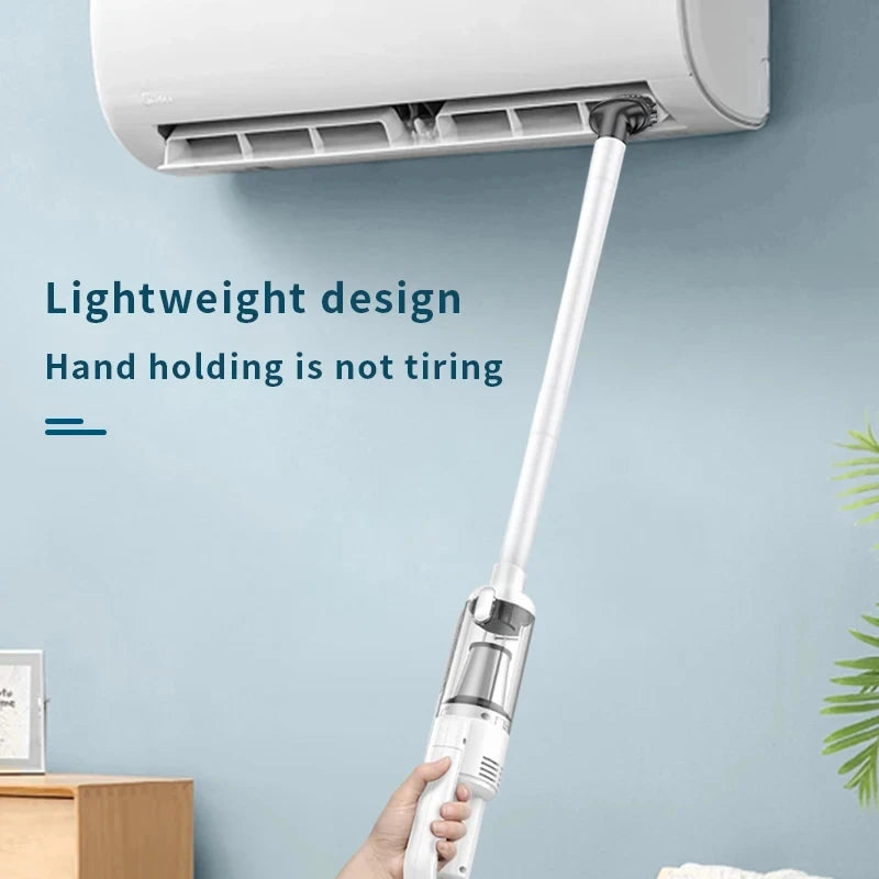 Multifunction Home-appliance 6500Pa Cleaning Machine Powerful Wireless Car Vacuum Cleaner Metal Strainer Portable Handheld