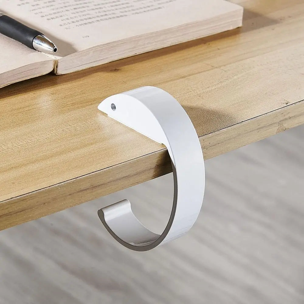 Portable Hanging Bag Hook Student Desk Side Hanging bag Artifact Removable mobile Handbag Holders Multi-functional Table Hook