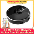 Smart Robot Vacuum Cleaner ,Laser System, Multiple Floors Maps, Zone Cleaning, Restricted Area Setting for Home Carpet Cleaning