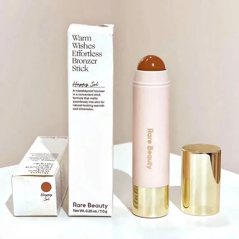 Rare Beauty 3D Facial Contour Bronze Contour Stick Silky Blush Liquid Happy Hope Joy Love Lucky Waterproof Makeup With Box Gifts