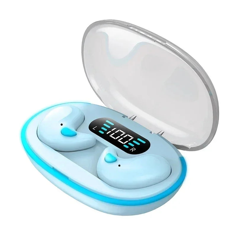 Mini Earpods Wireless Earphone Headphones Noise Reduction Sport Game Sleep Bluetooth 5.3 Earbuds HIFI Stereo Music Headset