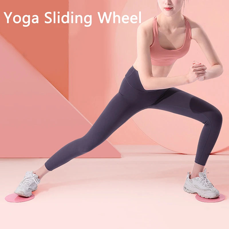 Hot  1Pair Of Fitness Sliders Abdominal Exercise Sliding Plate Pilates Yoga Gym Discs Slider Body Muscle Training Equipment