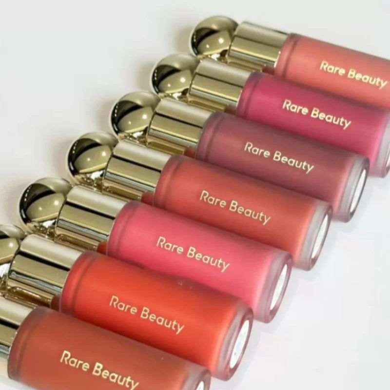 Rare Beauty Soft Pinch Dewy Liquid Blush Lightweight and Smooth Lipstick Long-lasting Gloss Rouge Pearlescent Highlight Makeup
