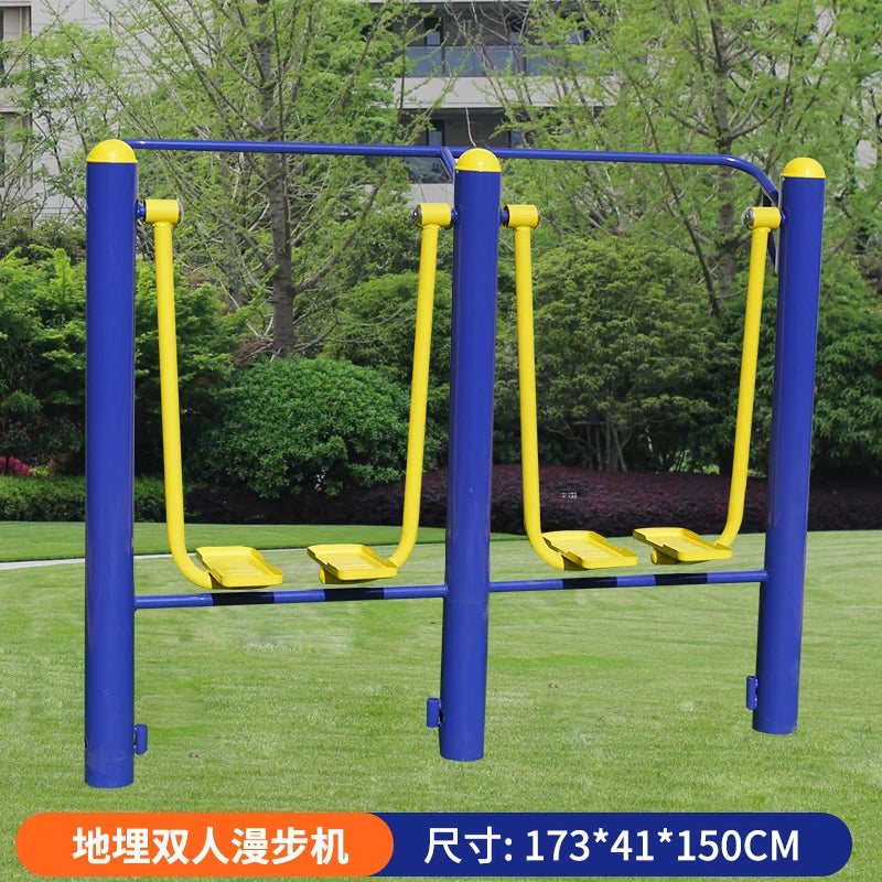 Outdoor fitness equipment, community square, home fitness path for the elderly, outdoor park, sporting goods walking machine