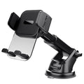 Car Cell Phone Holder 4.7-7 Inch Acrylic Clip Stand Car Mount for Dashboard Windshield Auto Accessories Support Phone Bracket