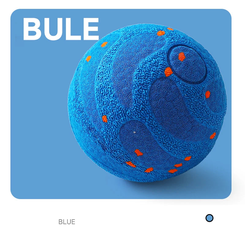 Smart Interactive Dog Toy-Indestructible E-TPU Toy Ball for Aggressive Chewers- Automatic Moving-Rechargeable Ball