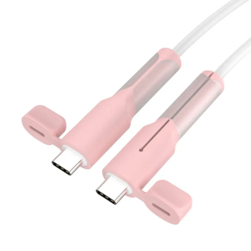 New Cable Protector Soft Silicone Cover Type C Charger Cable Protector Data Line Practical Accessories Dustproof Cover
