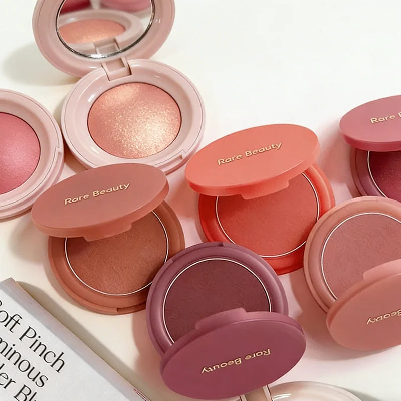 New Rare Beauty Mousse Blush Soft Texture Lasting Waterproof Glow Lightweight Cheek Makeup for All Skin Tones Women Daily Beauty