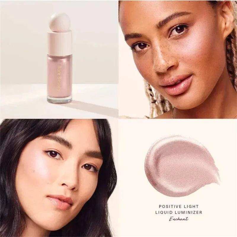 Rare Beauty Soft Pinch Dewy Liquid Blush Lightweight and Smooth Lipstick Long-lasting Gloss Rouge Pearlescent Highlight Makeup