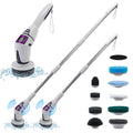 Electric Cleaning Brush Cordless Handheld Shower Scrubber Spin Cleaner Multifunctional Cleaner with 10PCS Heads Bathroom Kitchen