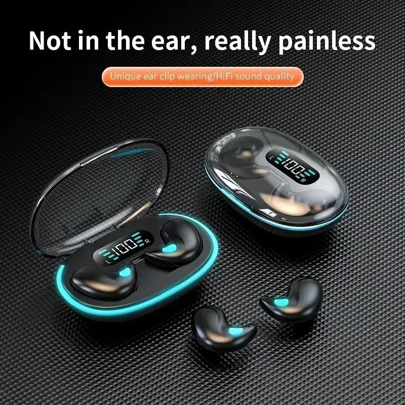 Mini Earpods Wireless Earphone Headphones Noise Reduction Sport Game Sleep Bluetooth 5.3 Earbuds HIFI Stereo Music Headset