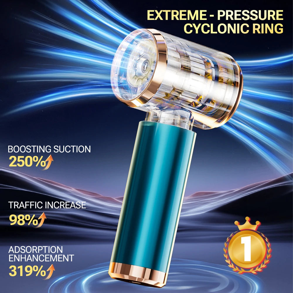 SZUK New Mini Car Vacuum Cleaner 165000Pa Wireless Vacuum Cleaner Powerful Suction Handheld Portable Vacuum Cleaner for Car